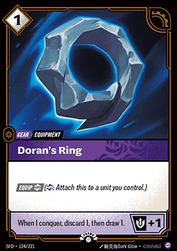 Doran’s Ring - SFD-124-p - Promotional Cards - Riftbound card
